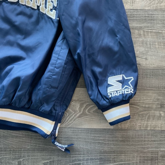 VTG Starter Notre Dame Fighting Irish Pullover Jacket Men’s LARGE Windbreaker - Picture 3 of 11